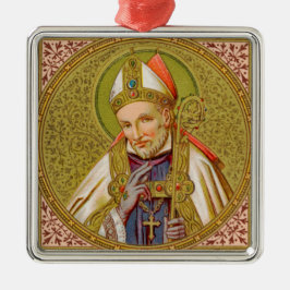 St. Alphonsus Liguori (SNV 02) (Square) Julgransprydnad Metall