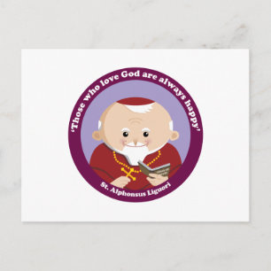 St Alphonsus Liguori Vykort