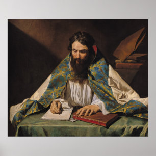 St. Ambrose, c.1633-39 Poster