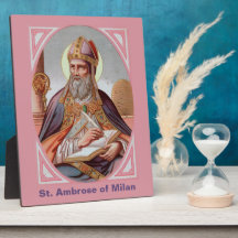 St. Ambrose of Milan (BEN 001) 8"x10"