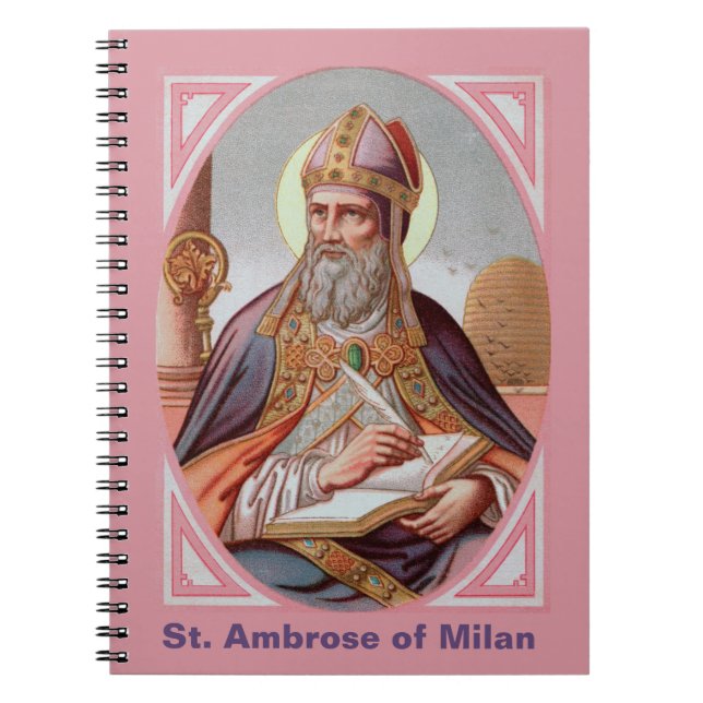 St. Ambrose of Milan (BEN 001) Anteckningsbok (Framsidan)