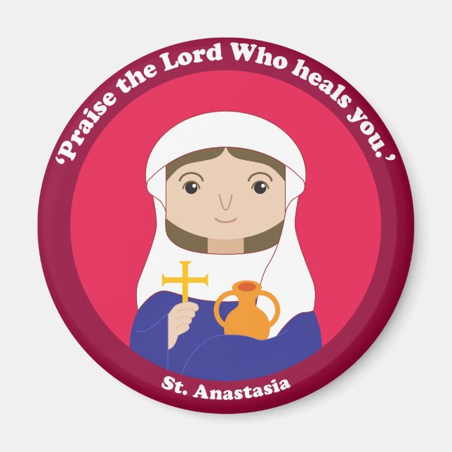 St. Anastasia Magnet (Framsidan)