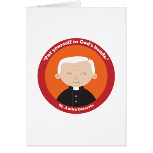 St. André Bessette Hälsningskort