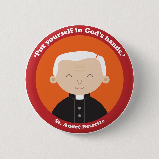 St. André Bessette Knapp (Framsida)