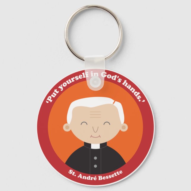 St. André Bessette Nyckelring (Framsida)