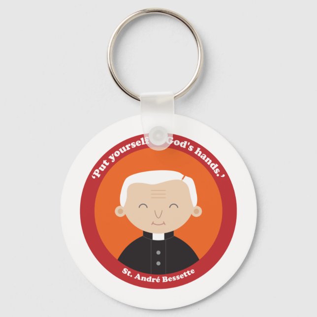 St. André Bessette Nyckelring (Framsida)