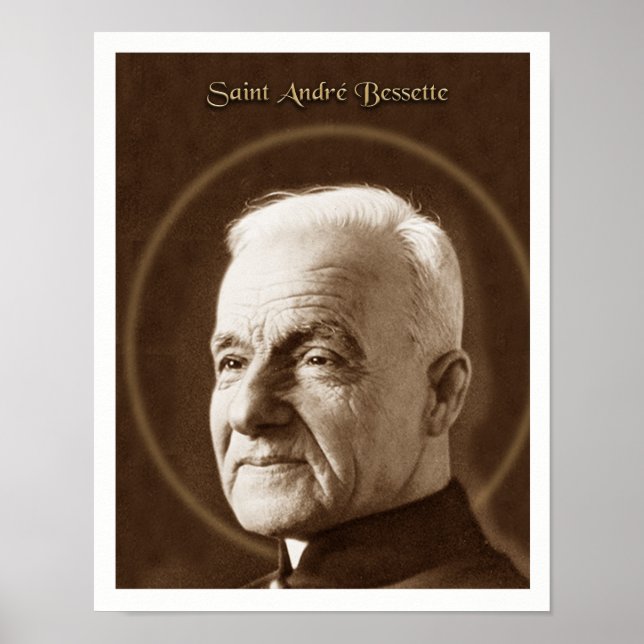 St. Andre Bessette. Poster (Framsidan)