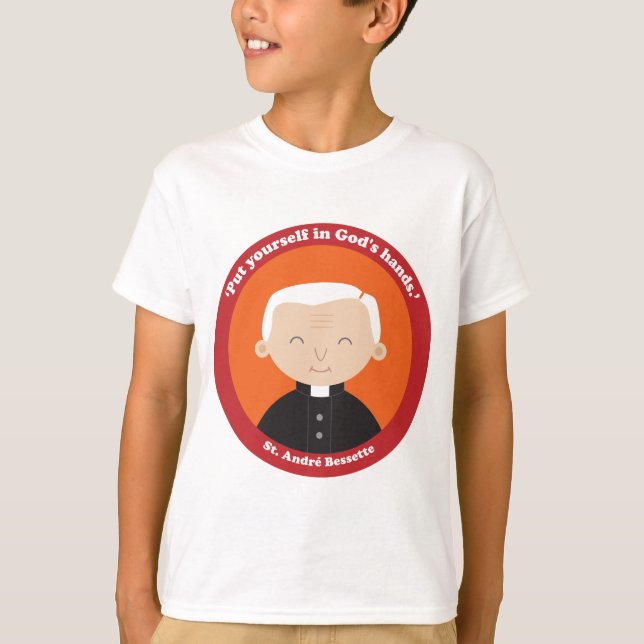St. André Bessette T Shirt (Framsida)