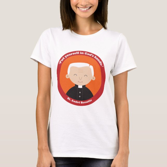 St. André Bessette T Shirt (Framsida)