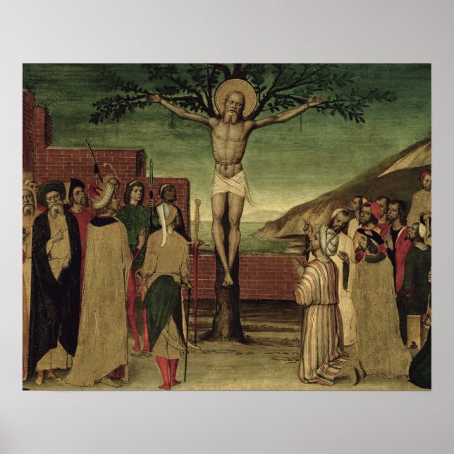 St. Andrew Crucifixion Poster (Framsidan)