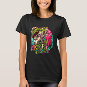 St Andrew Fishing Patron Saint of Fisherman Cathol T Shirt