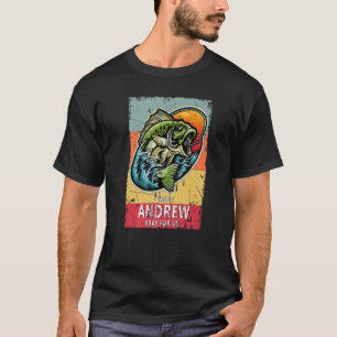 St Andrew Fishing Patron Saint of Fisherman Cathol T Shirt