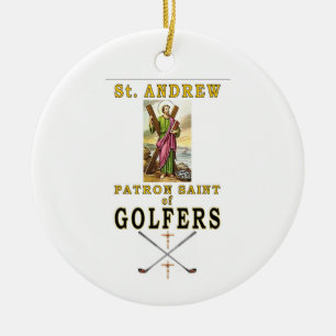 ST ANDREW GOLF JULGRANSPRYDNAD KERAMIK
