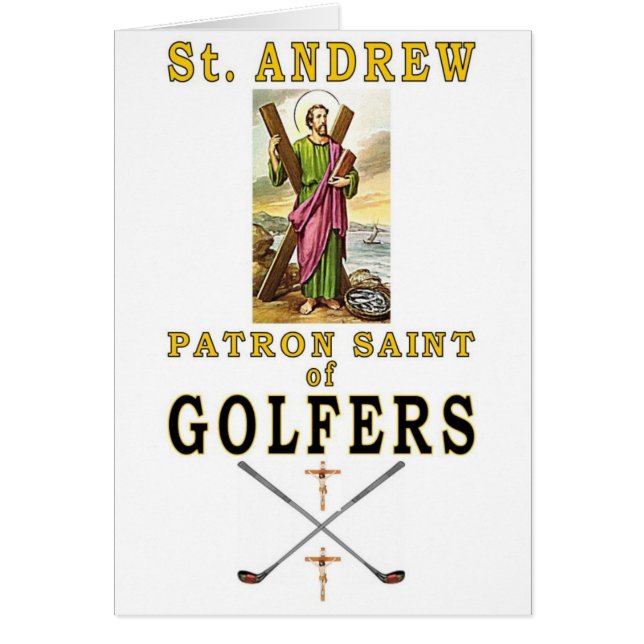 ST ANDREW HÄLSNINGSKORT (Framsidan)