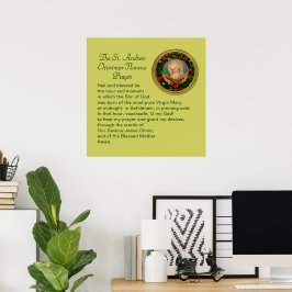 St. Andrew-jul Novena Prayer Poster