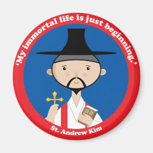 St Andrew Kim Magnet