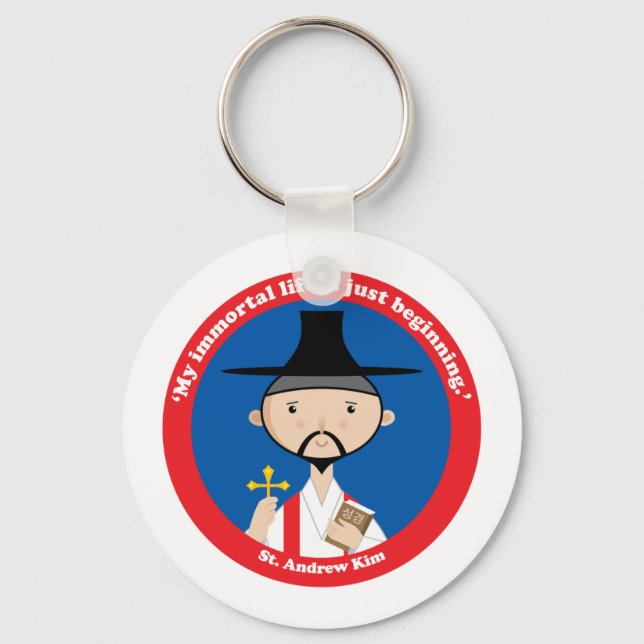 St. Andrew Kim Nyckelring (Framsida)