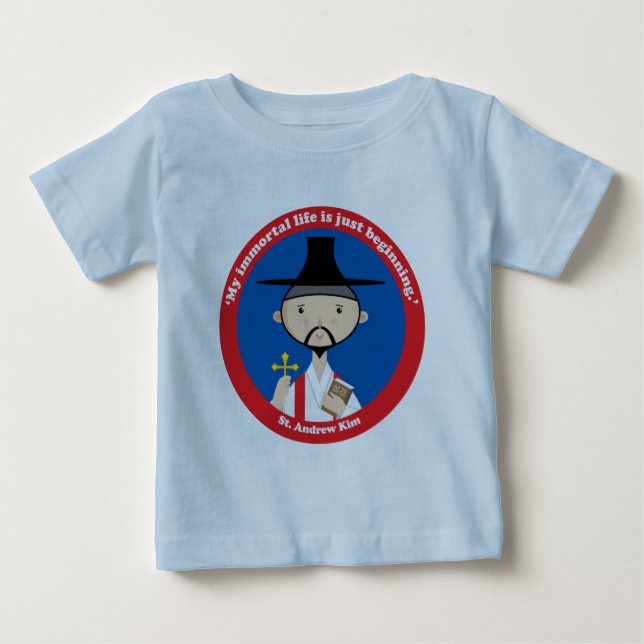 St. Andrew Kim T Shirt (Framsida)