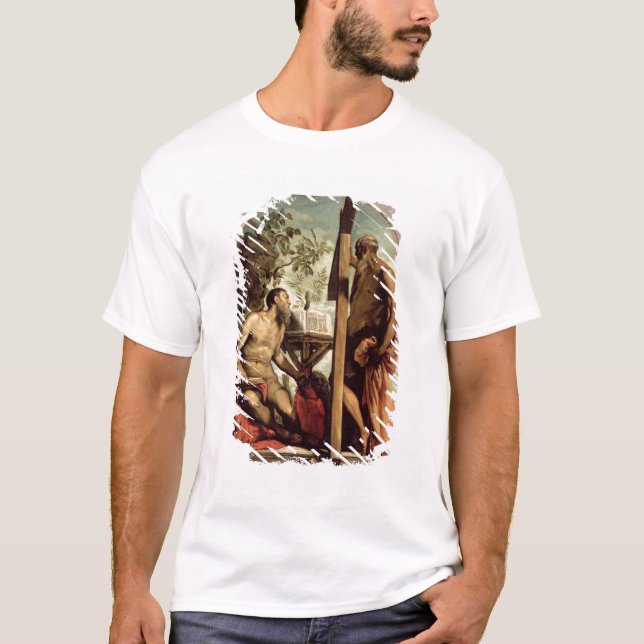 St Andrew och St Jerome Tee (Framsida)