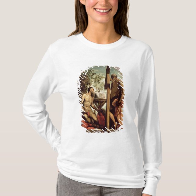 St Andrew och St Jerome Tee Shirt (Framsida)