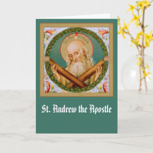 St. Andrew the Apostle (JMAS 02) Blank Hälsning Kort