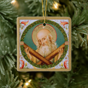 St. Andrew the Apostle (JMAS 02) Julgransprydnad Keramik