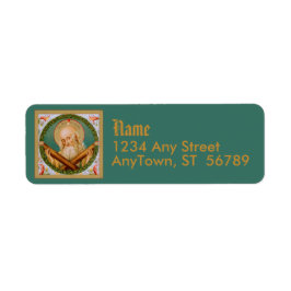 St. Andrew the Apostle (JMAS 02) Returadress Etikett