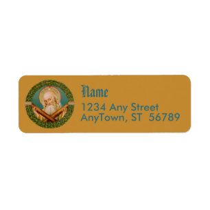 St. Andrew the Apostle (JMAS 02) Returadress Etikett