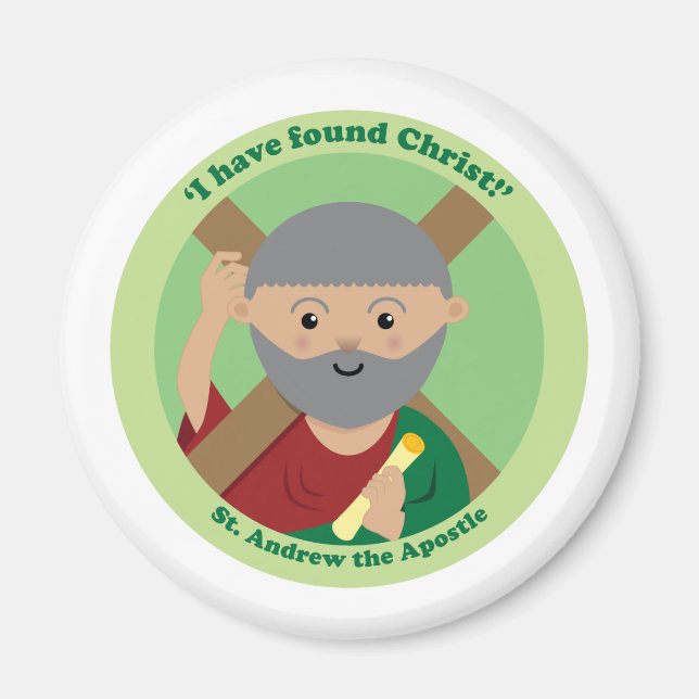 St. Andrew the Apostle Magnet (Framsidan)