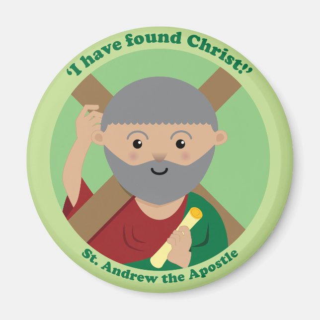 St. Andrew the Apostle Magnet (Framsidan)