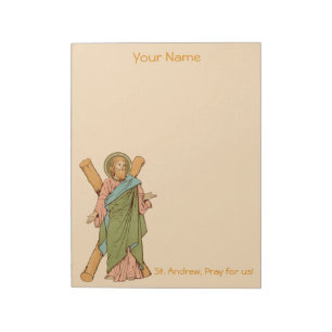 St. Andrew the Apostle (RLS 01) 8,5" x11" Anteckningsblock