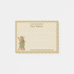 St. Andrew the Apostle (RLS 01, Stil 2) 4"x3" Post-it Block