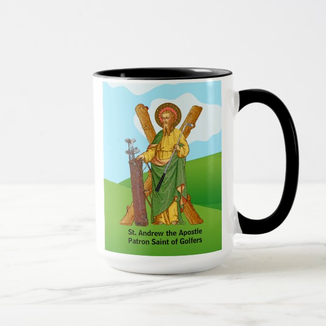 St. Andrew the Apostle / St. Jude Thaddeus Golfers Mugg (Höger)