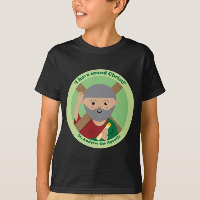 St. Andrew the Apostle Tee Shirt (Framsida)