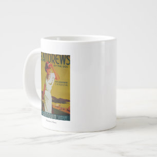St. Andrews Algonquin Vintage Poster Europe Jumbo Mugg