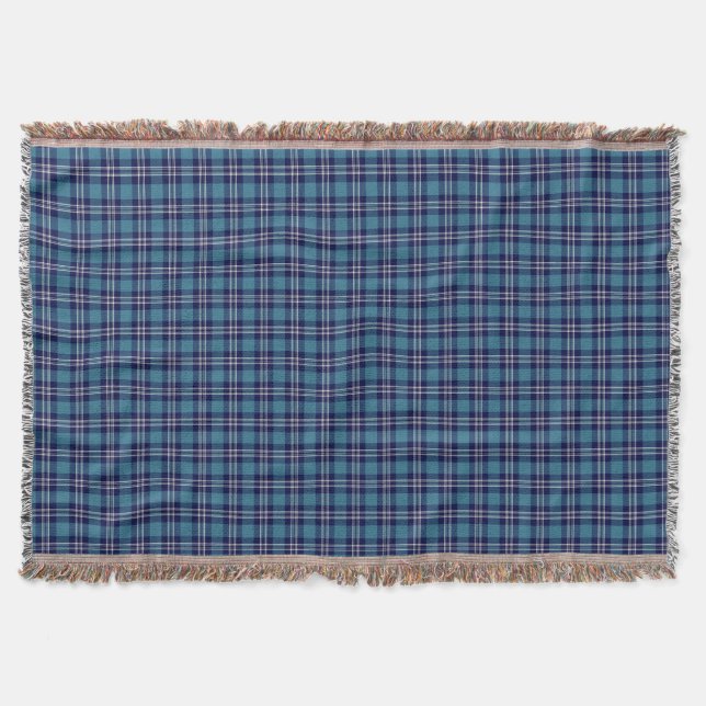 St Andrews District Tartan Throw Blanket Mysfilt (Framsidan)