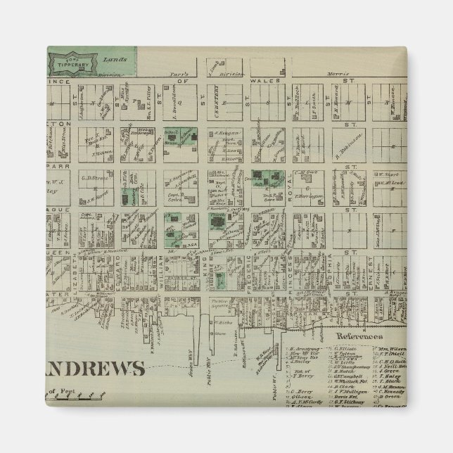 St Andrews NB Magnet (Framsidan)