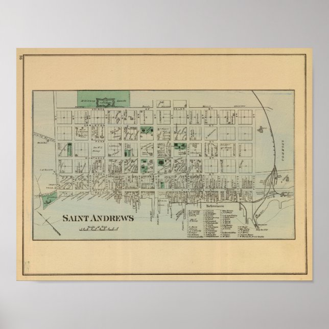 St Andrews NB Poster (Framsidan)