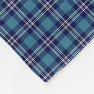 St Andrews Scotland District Tartan Fleecefilt