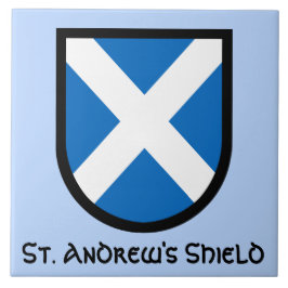 St. Andrew's Shield Kakelplatta
