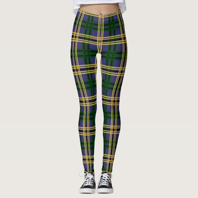 St. Andrews Universiteten Tartan Leggings (Framsida)