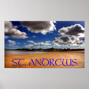 St Andrews västerstrand Poster