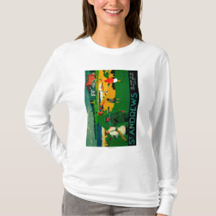 St Andrews vintage PosterEurope T-shirt