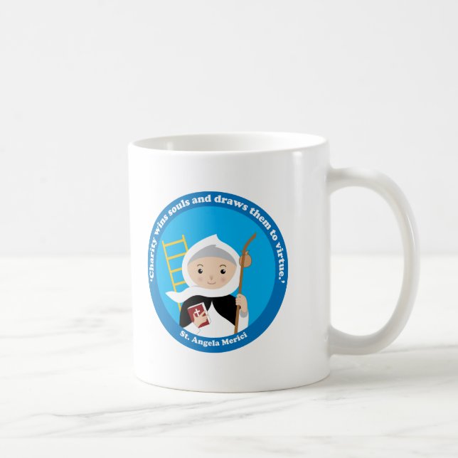 St. Angela Merici Kaffemugg (Höger)