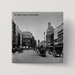 St Ann kvadrerar, Manchester, c.1910 Knapp