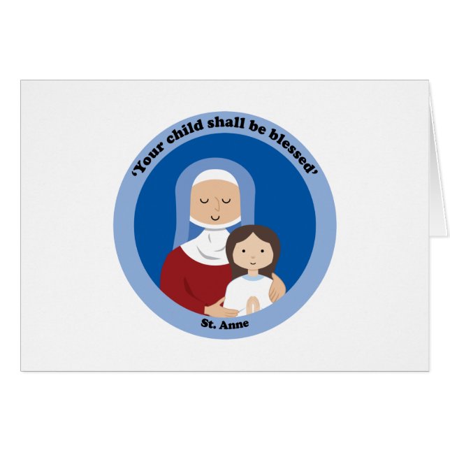 St Anne Hälsningskort (Framsidan Horizontal)