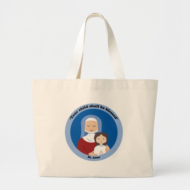 St Anne Jumbo Tygkasse (Framsidan)