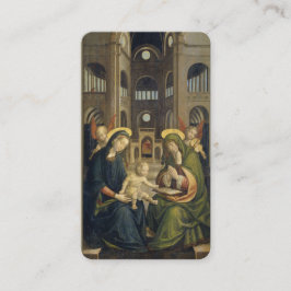 St. Anne med Blsed Virgin Mary Jesus Prayer Placeringskort