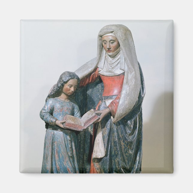 St. Anne och Virgin, 1500-30 Magnet (Framsidan)