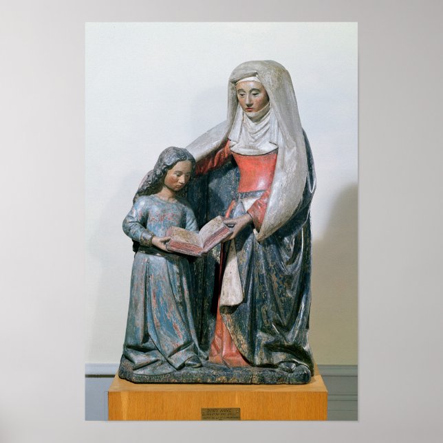 St. Anne och Virgin, 1500-30 Poster (Framsidan)